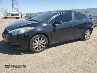 2016 Kia Forte LX with VIN KNAFX4A66G5508452, listed as a Copart auction lot 53158305 with 203,882 mi miles and Salvage Title. Bid and sale history available at carsss.com. Image 1.