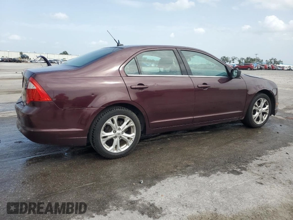 2012 Ford Fusion SE with VIN 3FAHP0HA3CR400074, listed as a Copart auction lot 59180065 with 168,416 mi miles and Salvage title. Bid and sale history available at DreamBid. Image 3.