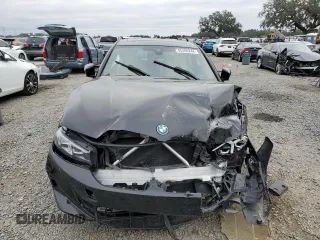 2023 BMW 3 Series 330e with VIN 3MW39FF04P8D47776, listed as a Copart auction lot 85390244 with 0 mi miles and Non Repairable. Bid and sale history available at carsss.com. Image 5.