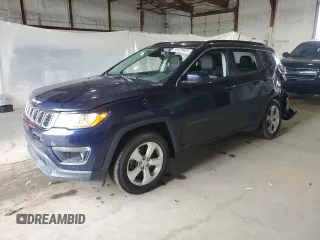 2018 Jeep Compass Latitude z VIN 3C4NJCBB6JT265612, wystawiony jako Copart lot #56628905 z przebiegiem 108 592 mil mil oraz Szkoda całkowita • Salvage title. Historia ofert i sprzedaży dostępna na DreamBid. Obrazek 1.