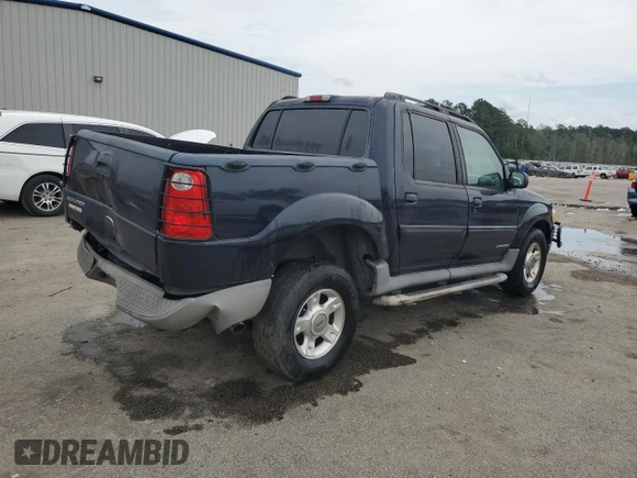 2001 Ford Explorer Sport Trac with VIN 1FMZU67E11UB01604, listed as a Copart auction lot 57581825 with 211,905 mi miles and Salvage title. Bid and sale history available at DreamBid. Image 3.