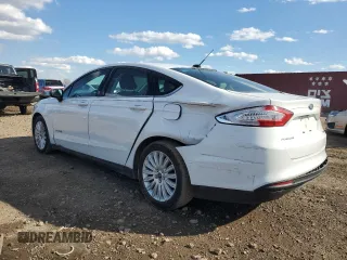 2015 Ford Fusion S Hybrid with VIN 3FA6P0UU9FR190933, listed as a Copart auction lot 50123655 with 151,901 mi miles and Salvage Title. Bid and sale history available at carsss.com. Image 2.