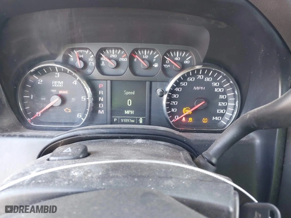 2014 Chevrolet Silverado 1500 Work Truck with VIN 1GCRCPEH0EZ268667, listed as a IAAI auction lot 41779641 with 91,097 mi miles. Bid and sale history available at carsss.com. Image 7.