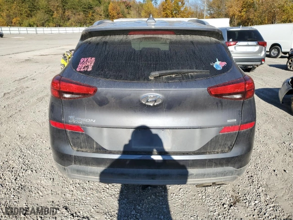 2021 Hyundai Tucson Limited with VIN KM8J3CAL0MU408689, listed as a Copart auction lot 77441874 with 0 mi miles and Salvage Title. Bid and sale history available at carsss.com. Image 6.
