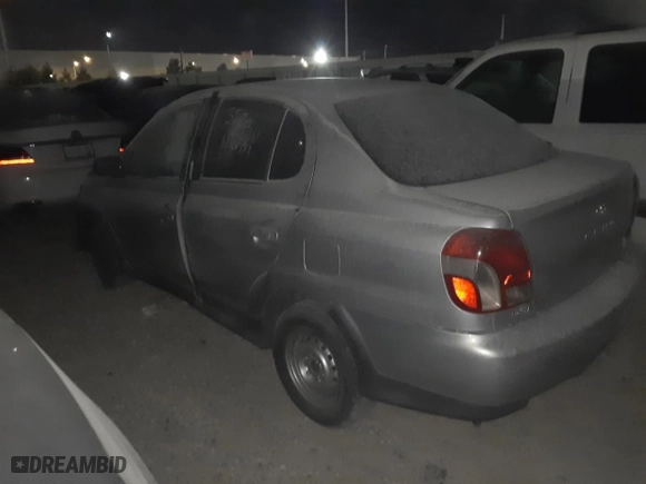 2000 Toyota ECHO with VIN JTDBT1238Y0092712, listed as a Copart auction lot 65478414 with 0 mi miles and Non Repairable. Bid and sale history available at carsss.com. Image 2.