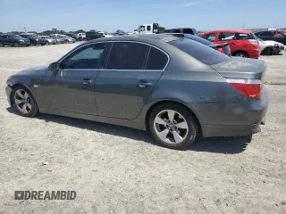 2006 BMW 5 Series 525i with VIN WBANE535X6CK91543, listed as a Copart auction lot 54925235 with 257,674 mi miles and Salvage Title. Bid and sale history available at DreamBid. Image 2.