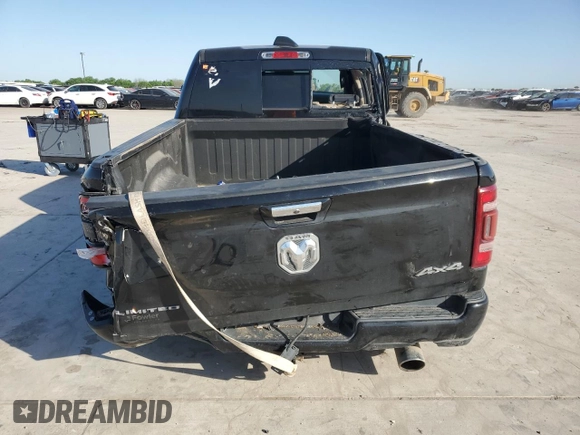 2019 Ram 1500 Limited z VIN 1C6SRFHT9KN787964, wystawiony jako Copart lot #52957905 z przebiegiem 129 997 mil mil oraz Szkoda całkowita • Salvage title. Historia ofert i sprzedaży dostępna na DreamBid. Obrazek 6.