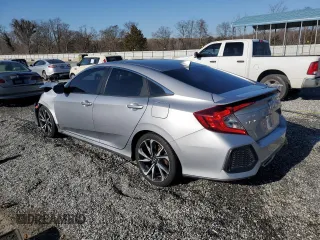 2017 Honda Civic Sedan Si with VIN 2HGFC1E50HH700637, listed as a Copart auction lot 46353815 with 141,533 mi miles and Salvage Title. Bid and sale history available at carsss.com. Image 2.