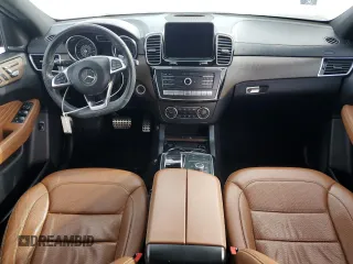 2017 Mercedes-Benz GLE 43 AMG with VIN 4JGED6EB7HA073567, listed as a Copart auction lot 45464855 with 130,254 mi miles and Clean title. Bid and sale history available at DreamBid. Image 8.