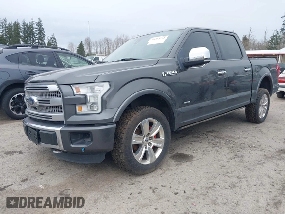 2015 Ford F-150 XLT with VIN 1FTEW1EGXFFC41635, listed as a IAAI auction lot 41765722 with 128,844 mi miles. Bid and sale history available at carsss.com. Image 17.