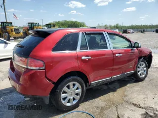 2007 Lincoln MKX with VIN 2LMDU88C47BJ34134, listed as a Copart auction lot 52240805 with 189,913 mi miles and Salvage Title. Bid and sale history available at carsss.com. Image 3.