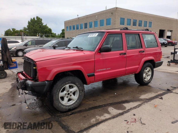 1999 Jeep Cherokee Sport with VIN 1J4FF68S2XL648735, listed as a Copart auction lot 58758115 with 252,248 mi miles and Salvage title. Bid and sale history available at DreamBid. Image 1.