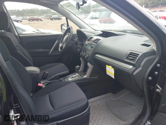 2015 Subaru Forester 2.5i z VIN JF2SJABC5FH520368, wystawiony jako IAAI lot #42810420 z przebiegiem 76 594 mil mil oraz . Historia ofert i sprzedaży dostępna na DreamBid. Obrazek 5.