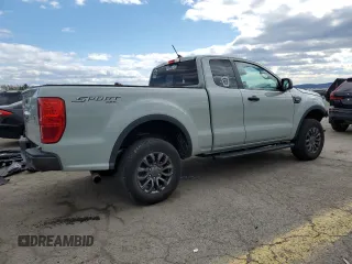 2021 Ford Ranger XL with VIN 1FTER1FH6MLD34729, listed as a Copart auction lot 53529925 with 38,831 mi miles and Salvage title. Bid and sale history available at DreamBid. Image 3.