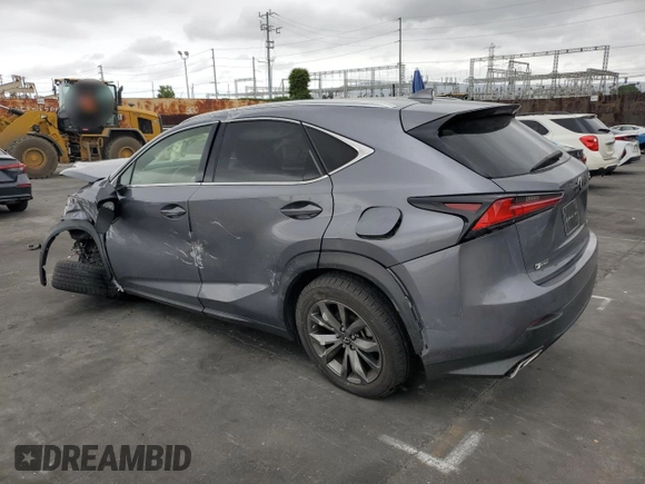 2021 Lexus NX 300 F Sport с VIN JTJSARBZ7M2188657, выставлен на аукционе Copart как лот 56019735 с пробегом Не указан миль и Списание • Salvage title. История ставок и продаж доступна на DreamBid. Изображение 2.