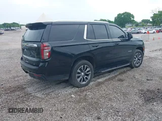 2023 Chevrolet Tahoe LT with VIN 1GNSKNKD6PR497553, listed as a IAAI auction lot 42180897 with Not provided miles and . Bid and sale history available at DreamBid. Image 4.