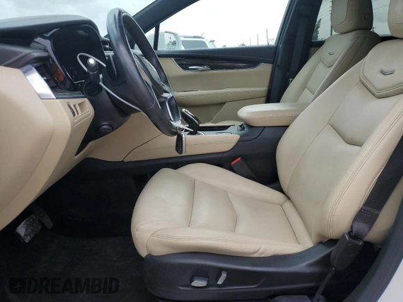 2018 Cadillac XT5 FWD with VIN 1GYKNARSXJZ128533, listed as a Copart auction lot 61587745 with Not provided miles and Non repairable. Bid and sale history available at DreamBid. Image 7.