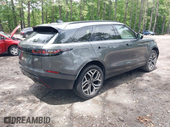 2019 Land Rover Range Rover Velar S with VIN SALYB2EN5KA227073, listed as a IAAI auction lot 42336678 with 72,797 mi miles and . Bid and sale history available at DreamBid. Image 4.