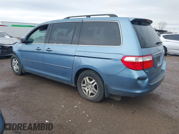 2007 Honda Odyssey EX-L z VIN 5FNRL38647B139018, wystawiony jako IAAI lot #41712602 z przebiegiem 243 473 mil mil oraz . Historia ofert i sprzedaży dostępna na DreamBid. Obrazek 3.
