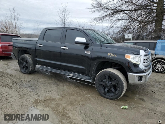 2015 Toyota Tundra 4WD Truck Platinum with VIN 5TFAW5F13FX483144, listed as a Copart auction lot 42698545 with 82,612 mi miles and Salvage Title. Bid and sale history available at carsss.com. Image 4.