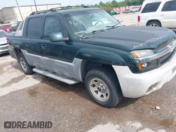 2002 Chevrolet Avalanche with VIN 3GNEC13T62G218460, listed as a IAAI auction lot 42511292 with 317,292 mi miles and . Bid and sale history available at DreamBid. Image 1.