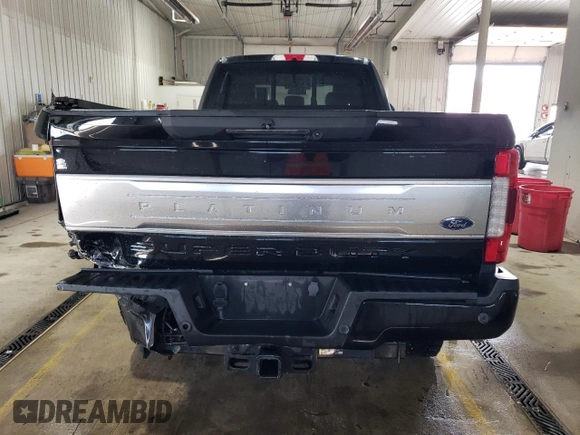 2018 Ford F-350 XL with VIN 1FT8W3BT8JEC75422, listed as a Copart auction lot 53112185 with 97,826 mi miles and Salvage Title. Bid and sale history available at DreamBid. Image 6.