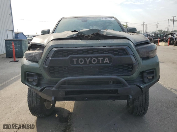 2018 Toyota Tacoma SR with VIN 5TFCZ5AN7JX130280, listed as a Copart auction lot 63921324 with 0 mi miles and Salvage Title. Bid and sale history available at carsss.com. Image 5.