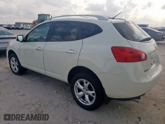 2010 Nissan Rogue S with VIN JN8AS5MT2AW009933, listed as a Copart auction lot 55039255 with 73,197 mi miles and Salvage Title. Bid and sale history available at DreamBid. Image 2.