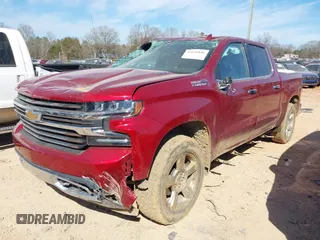 2021 Chevrolet Silverado 1500 High Country with VIN 3GCUYHET8MG141704, listed as a IAAI auction lot 41635846 with 50,425 mi miles. Bid and sale history available at carsss.com. Image 17.