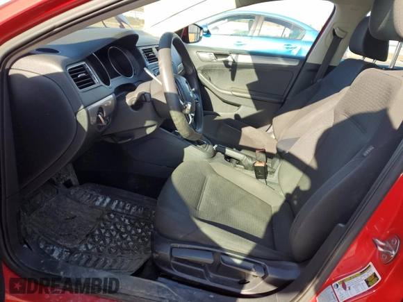 2015 Volkswagen Jetta Sedan 1.8T SE w/Connectivity with VIN 3VWD07AJ9FM421171, listed as a Copart auction lot 51833935 with 248,711 mi miles and Salvage Title. Bid and sale history available at carsss.com. Image 7.