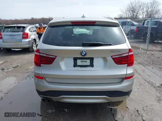 2017 BMW X3 xDrive28i with VIN 5UXWX9C55H0T12827, listed as a IAAI auction lot 41955621 with 101,127 mi miles. Bid and sale history available at carsss.com. Image 16.