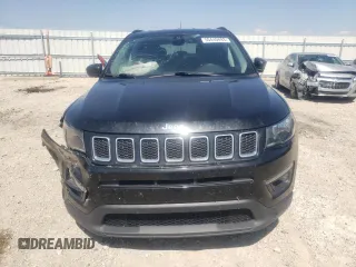 2018 Jeep Compass Altitude with VIN 3C4NJDBBXJT493439, listed as a Copart auction lot 58664835 with 96,928 mi miles and Salvage title. Bid and sale history available at DreamBid. Image 5.