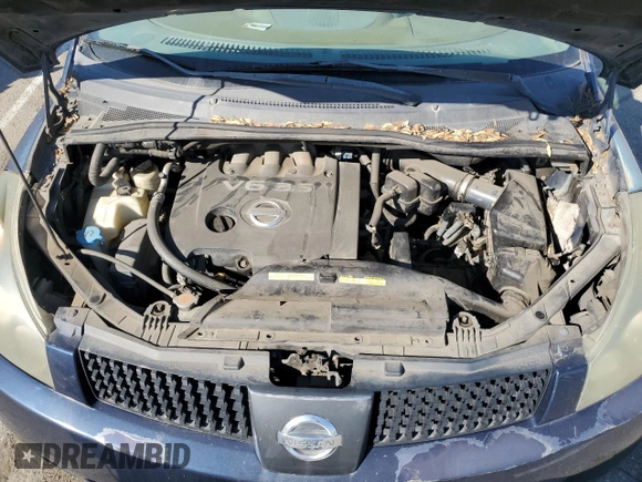 2005 Nissan Quest SE with VIN 5N1BV28U15N103303, listed as a Copart auction lot 46355765 with 0 mi miles and Clean Title. Bid and sale history available at carsss.com. Image 12.