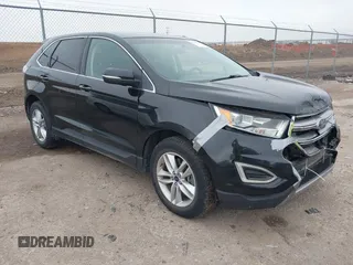 2015 Ford Edge SEL with VIN 2FMTK4J91FBB34028, listed as a IAAI auction lot 41710454 with 77,502 mi miles. Bid and sale history available at carsss.com. Image 1.