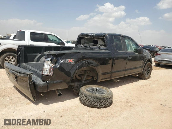 2017 Ford F-150 XL с VIN 1FTEX1EP4HFC27911, выставлен на аукционе Copart как лот 54528015 с пробегом 94 292 миль миль и Чистый • Clean title. История ставок и продаж доступна на DreamBid. Изображение 3.