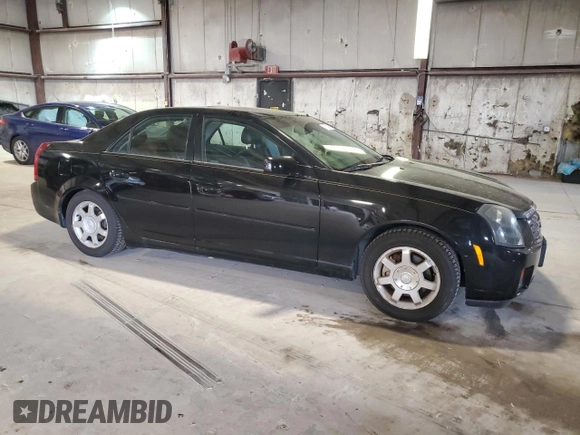 2004 Cadillac CTS with VIN 1G6DM577440152474, listed as a Copart auction lot 55009695 with 117,953 mi miles and Clean Title. Bid and sale history available at carsss.com. Image 4.