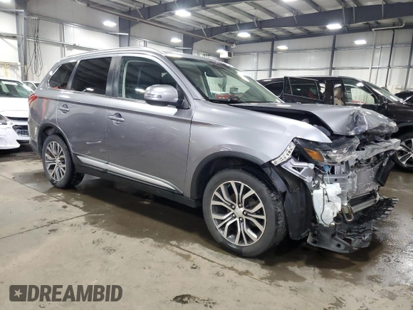 2017 Mitsubishi Outlander SE z VIN JA4AZ3A35HZ020153, wystawiony jako Copart lot #57235705 z przebiegiem 77 229 mil mil oraz Szkoda całkowita • Salvage title. Historia ofert i sprzedaży dostępna na DreamBid. Obrazek 4.