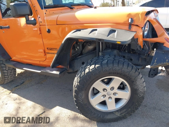 2012 Jeep Wrangler Sport with VIN 1C4AJWAG1CL178406, listed as a IAAI auction lot 42300522 with 110,767 mi miles and . Bid and sale history available at DreamBid. Image 6.