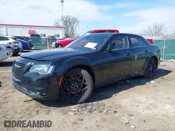 2016 Chrysler 300 with VIN 2C3CCAGG7GH349308, listed as a IAAI auction lot 41701646 with 122,948 mi miles. Bid and sale history available at carsss.com. Image 2.