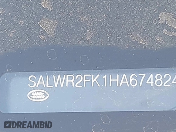 2017 Land Rover Range Rover Sport HSE with VIN SALWR2FK1HA674824, listed as a IAAI auction lot 42041561 with 115,932 mi miles and . Bid and sale history available at DreamBid. Image 18.