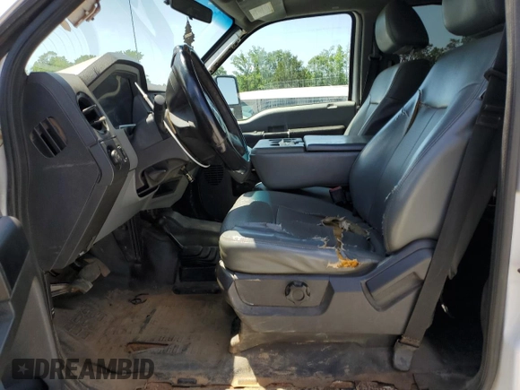 2012 Ford F-250 XL with VIN 1FT7W2BT6CEC93362, listed as a Copart auction lot 58203935 with 266,160 mi miles and Salvage title. Bid and sale history available at DreamBid. Image 7.
