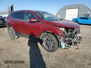 2022 Honda CR-V EX with VIN 7FARW2H53NE033248, listed as a Copart auction lot 89315105 with 102,029 mi miles and Salvage Title. Bid and sale history available at carsss.com. Image 4.