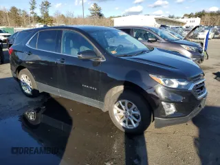 2019 Chevrolet Equinox LT with VIN 2GNAXUEV8K6232813, listed as a Copart auction lot 48414775 with 95,312 mi miles and Salvage Title. Bid and sale history available at DreamBid. Image 4.