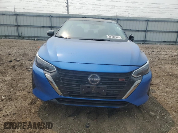 2024 Nissan Sentra SR with VIN 3N1AB8DV1RY285848, listed as a Copart auction lot 59190915 with 10,006 mi miles and Salvage title. Bid and sale history available at DreamBid. Image 5.