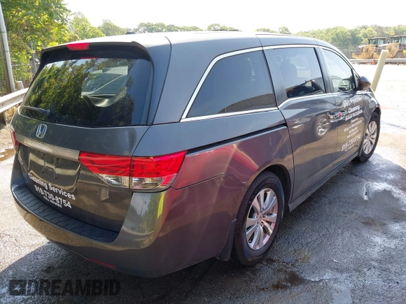 2015 Honda Odyssey EX-L z VIN 5FNRL5H61FB126947, wystawiony jako IAAI lot #42165599 z przebiegiem 213 058 mil mil oraz . Historia ofert i sprzedaży dostępna na DreamBid. Obrazek 4.