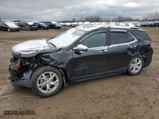 2021 Chevrolet Equinox Premier with VIN 2GNAXNEV9M6153403, listed as a Copart auction lot 84603004 with 0 mi miles and Non Repairable. Bid and sale history available at carsss.com. Image 1.