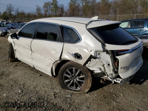 2022 Mazda CX-9 Sport with VIN JM3TCBBY5N0606296, listed as a Copart auction lot 80864034 with 0 mi miles and Salvage Title. Bid and sale history available at carsss.com. Image 2.