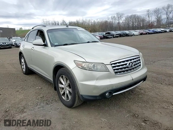 2006 Infiniti FX with VIN JNRAS08W86X201667, listed as a Copart auction lot 53884045 with 169,988 mi miles and Salvage Title. Bid and sale history available at DreamBid. Image 14.