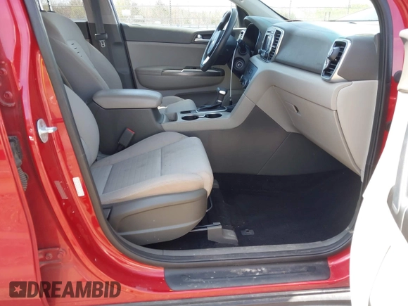 2018 Kia Sportage LX with VIN KNDPM3AC0J7445750, listed as a IAAI auction lot 41936557 with 122,268 mi miles and . Bid and sale history available at DreamBid. Image 5.