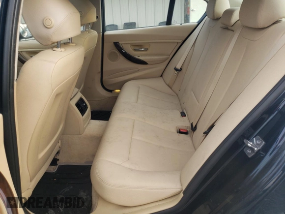 2013 BMW 3 Series 320i with VIN WBA3B1C56DF462132, listed as a Copart auction lot 50185695 with 114,274 mi miles and Salvage Title. Bid and sale history available at carsss.com. Image 10.